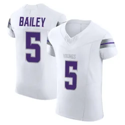 Men's Dan Bailey Minnesota Vikings No.5 Elite Alternate Vapor F.U.S.E. Jersey - White