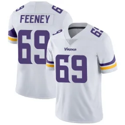 Men's Dan Feeney Minnesota Vikings No.69 Limited Vapor Untouchable Jersey - White