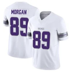 Men's David Morgan Minnesota Vikings No.89 Limited Alternate Vapor F.U.S.E. Jersey - White
