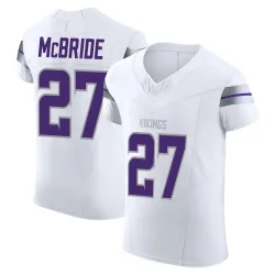 Men's DeWayne McBride Minnesota Vikings No.27 Elite Alternate Vapor F.U.S.E. Jersey - White