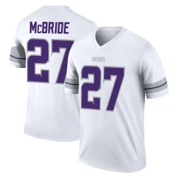Men's DeWayne McBride Minnesota Vikings No.27 Legend Alternate Jersey - White