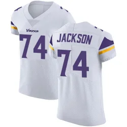 Men's Donovan Jackson Minnesota Vikings No.74 Elite Vapor Untouchable Jersey - White