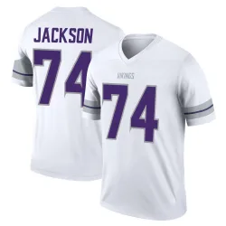 Men's Donovan Jackson Minnesota Vikings No.74 Legend Alternate Jersey - White