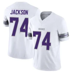Men's Donovan Jackson Minnesota Vikings No.74 Limited Alternate Vapor F.U.S.E. Jersey - White