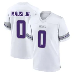 Men's Dorian Mausi Jr. Minnesota Vikings No.0 Game Alternate Jersey - White