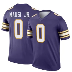 Men's Dorian Mausi Jr. Minnesota Vikings No.0 Legend Classic Jersey - Purple