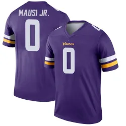 Men's Dorian Mausi Jr. Minnesota Vikings No.0 Legend Jersey - Purple