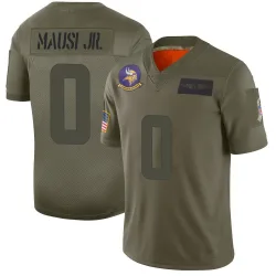 Men's Dorian Mausi Jr. Minnesota Vikings No.0 Limited 2019 Salute to Service Jersey - Camo
