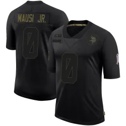 Men's Dorian Mausi Jr. Minnesota Vikings No.0 Limited 2020 Salute To Service Jersey - Black