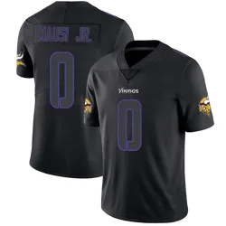 Men's Dorian Mausi Jr. Minnesota Vikings No.0 Limited Jersey - Black Impact