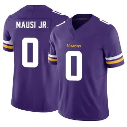 Men's Dorian Mausi Jr. Minnesota Vikings No.0 Limited Vapor F.U.S.E. Jersey - Purple