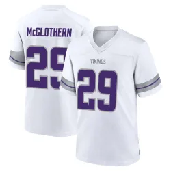 Men's Dwight McGlothern Minnesota Vikings No.29 Game Alternate Jersey - White