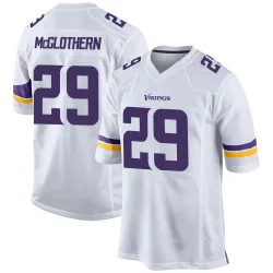 Men's Dwight McGlothern Minnesota Vikings No.29 Game Jersey - White