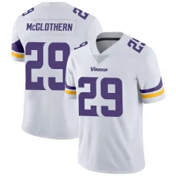 Men's Dwight McGlothern Minnesota Vikings No.29 Limited Vapor Untouchable Jersey - White
