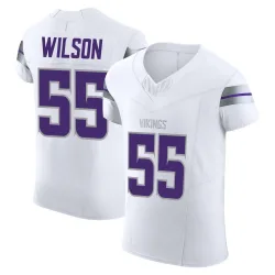 Men's Eric Wilson Minnesota Vikings No.55 Elite Alternate Vapor F.U.S.E. Jersey - White