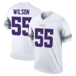 Men's Eric Wilson Minnesota Vikings No.55 Legend Alternate Jersey - White