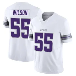 Men's Eric Wilson Minnesota Vikings No.55 Limited Alternate Vapor F.U.S.E. Jersey - White