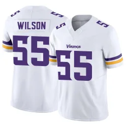 Men's Eric Wilson Minnesota Vikings No.55 Limited Vapor F.U.S.E. Jersey - White