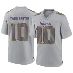 Men's Fran Tarkenton Minnesota Vikings No.10 Game Atmosphere Fashion Jersey - Gray