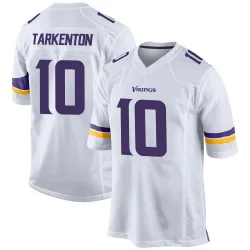 Men's Fran Tarkenton Minnesota Vikings No.10 Game Jersey - White