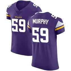 Men's Gabriel Murphy Minnesota Vikings No.59 Elite Team Color Vapor Untouchable Jersey - Purple