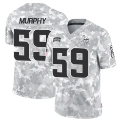 Men's Gabriel Murphy Minnesota Vikings No.59 Limited 2024 Salute to Service Jersey - Arctic Camo