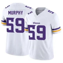 Men's Gabriel Murphy Minnesota Vikings No.59 Limited Vapor F.U.S.E. Jersey - White