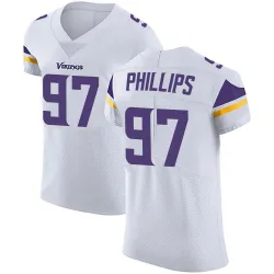 Men's Harrison Phillips Minnesota Vikings No.97 Elite Vapor Untouchable Jersey - White