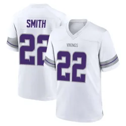 Men's Harrison Smith Minnesota Vikings No.22 Game Alternate Jersey - White