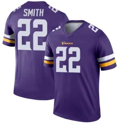 Men's Harrison Smith Minnesota Vikings No.22 Legend Jersey - Purple