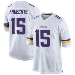 Men's Isaac Fruechte Minnesota Vikings No.15 Game Jersey - White