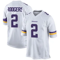 Men's Isaiah Rodgers Minnesota Vikings No.2 Game Jersey - White