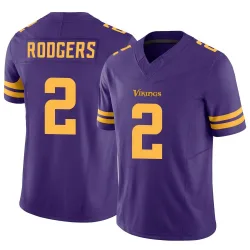 Men's Isaiah Rodgers Minnesota Vikings No.2 Limited Alternate Vapor F.U.S.E. Jersey - Purple