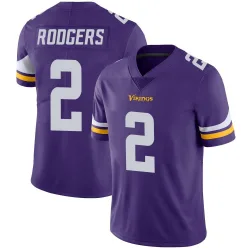 Men's Isaiah Rodgers Minnesota Vikings No.2 Limited Team Color Vapor Untouchable Jersey - Purple