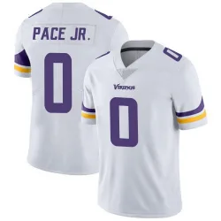 Men's Ivan Pace Jr. Minnesota Vikings No.0 Limited Vapor Untouchable Jersey - White