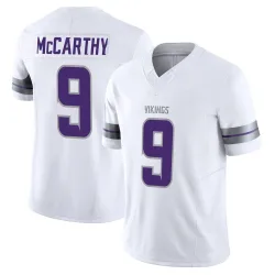 Men's J.J. McCarthy Minnesota Vikings No.9 Limited Alternate Vapor F.U.S.E. Jersey - White