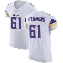 Men's Jalen Redmond Minnesota Vikings No.61 Elite Vapor Untouchable Jersey - White