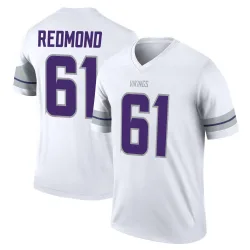 Men's Jalen Redmond Minnesota Vikings No.61 Legend Alternate Jersey - White