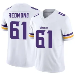 Men's Jalen Redmond Minnesota Vikings No.61 Limited Vapor F.U.S.E. Jersey - White