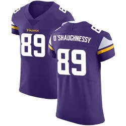 Men's James O'Shaughnessy Minnesota Vikings No.89 Elite Team Color Vapor Untouchable Jersey - Purple