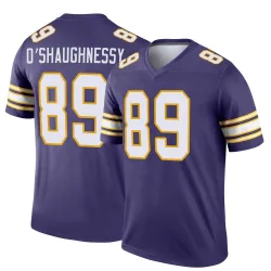 Men's James O'Shaughnessy Minnesota Vikings No.89 Legend Classic Jersey - Purple