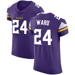 Men's Jay Ward Minnesota Vikings No.24 Elite Team Color Vapor Untouchable Jersey - Purple