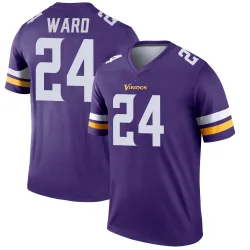 Men's Jay Ward Minnesota Vikings No.24 Legend Jersey - Purple