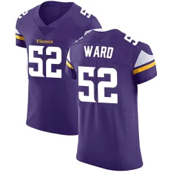 Men's Jihad Ward Minnesota Vikings No.52 Elite Team Color Vapor Untouchable Jersey - Purple