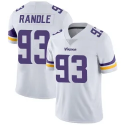 Men's John Randle Minnesota Vikings No.93 Limited Vapor Untouchable Jersey - White