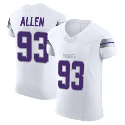 Men's Jonathan Allen Minnesota Vikings No.93 Elite Alternate Vapor F.U.S.E. Jersey - White