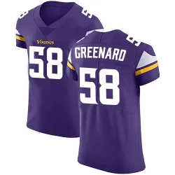 Men's Jonathan Greenard Minnesota Vikings No.58 Elite Team Color Vapor Untouchable Jersey - Purple