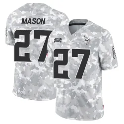 Men's Jordan Mason Minnesota Vikings No.27 Limited 2024 Salute to Service Jersey - Arctic Camo