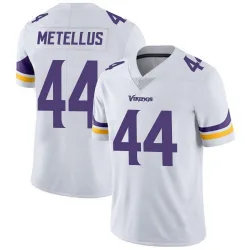 Men's Josh Metellus Minnesota Vikings No.44 Limited Vapor Untouchable Jersey - White