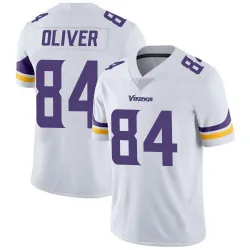 Men's Josh Oliver Minnesota Vikings No.84 Limited Vapor Untouchable Jersey - White